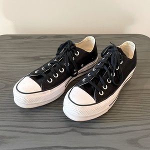 Converse Chuck Taylor All Star Black Platform Sneaker